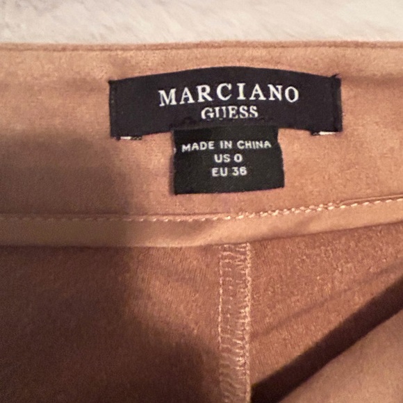 NWT Marciano Guess micro  suede dressy pants size 0 - Picture 9 of 14